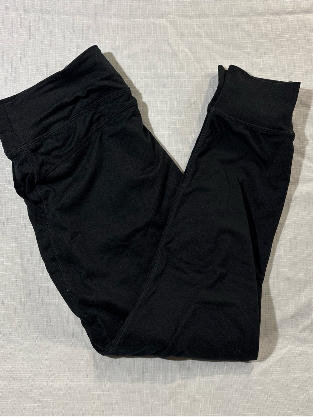 Lole Women’s Black Drawstring Leggings Pockets Medium
